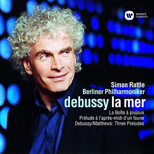 Simon Rattle – Debussy: La Mer (2013 CD, WPGS-50022, Warner Music Japan)