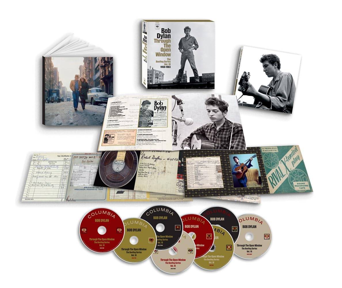 Bob Dylan – THROUGH THE OPEN WINDOW: THE BOOTLEG SERIES VOL.18 (1956-1963) (2025 8CD, SICP-31807, Sony Music Labels)