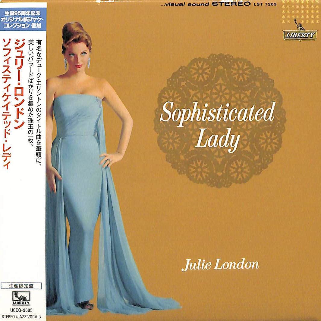 Julie London – Sophisticated Lady (Japan Edition 2021 CD, Limited Edition, Remastered, Reissue, UCCQ-9605, Capitol Records / Liberty)
