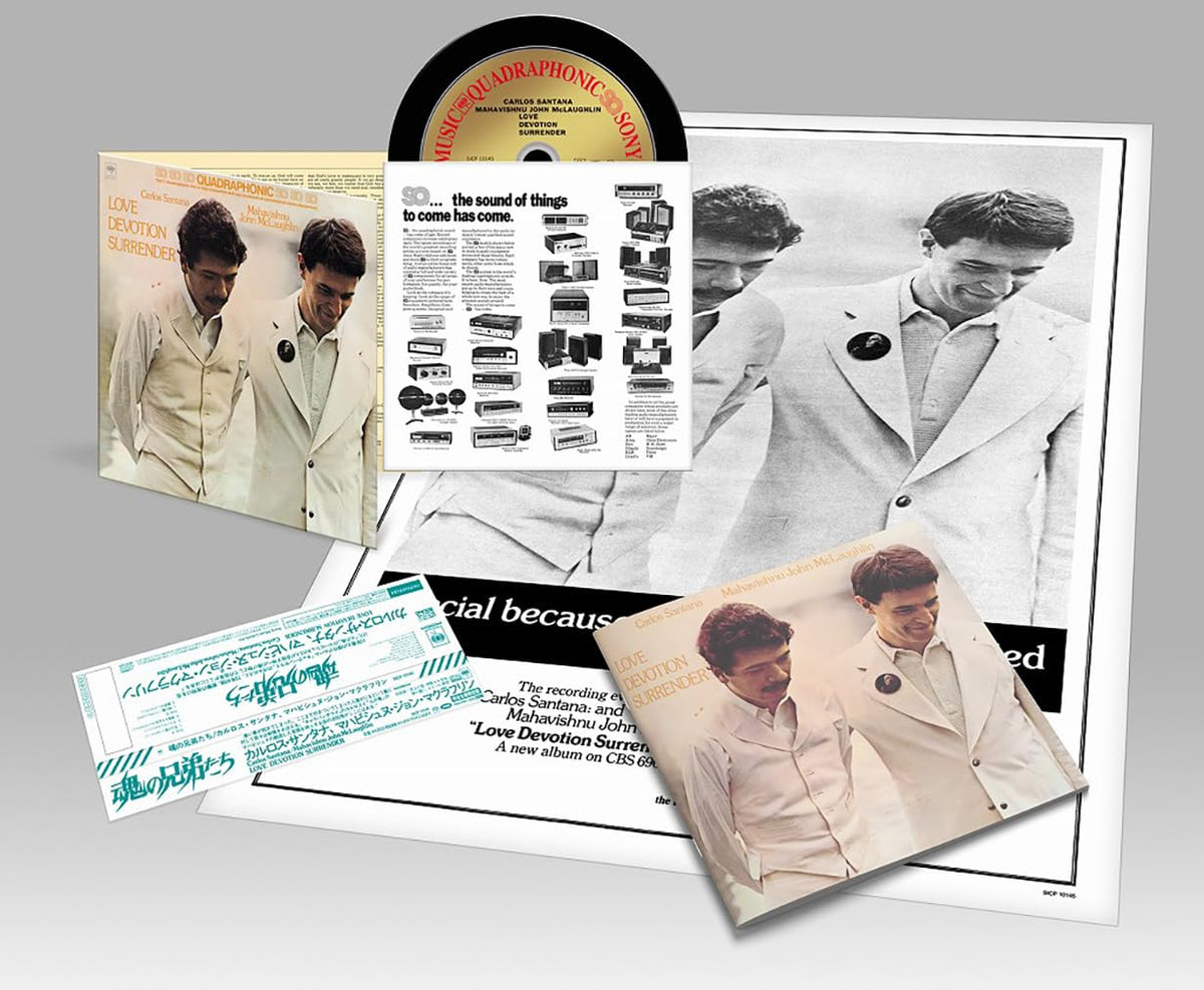 Carlos Santana / John McLaughlin – Love Devotion Surrender (Japan Edition 2023 SACD, Remastered, Reissue, SICP 10145, Sony Records Int'l)