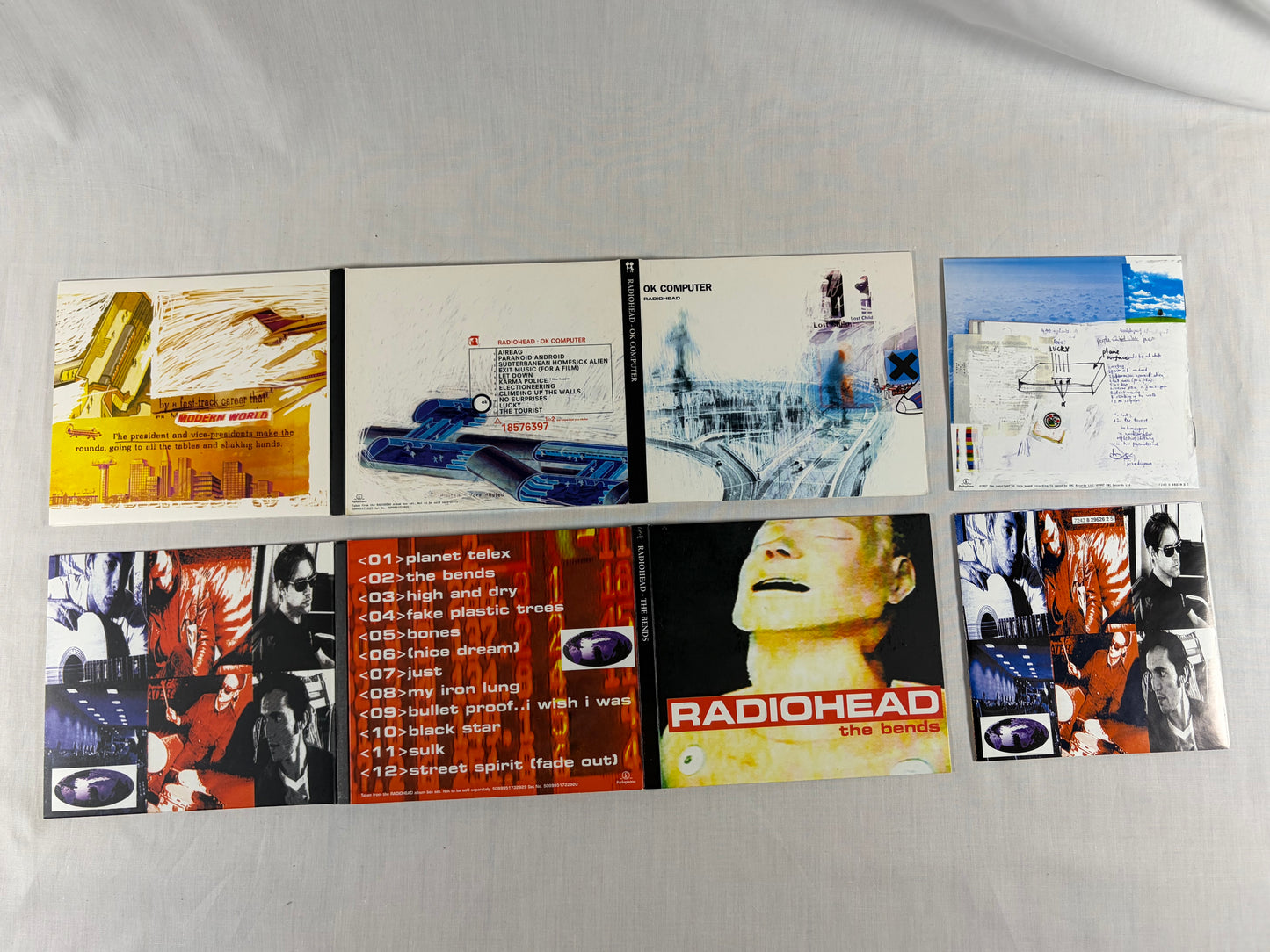 Radiohead Album Box Set 7CD Limited Edition 2007 Parlophone Europe EMI Era
