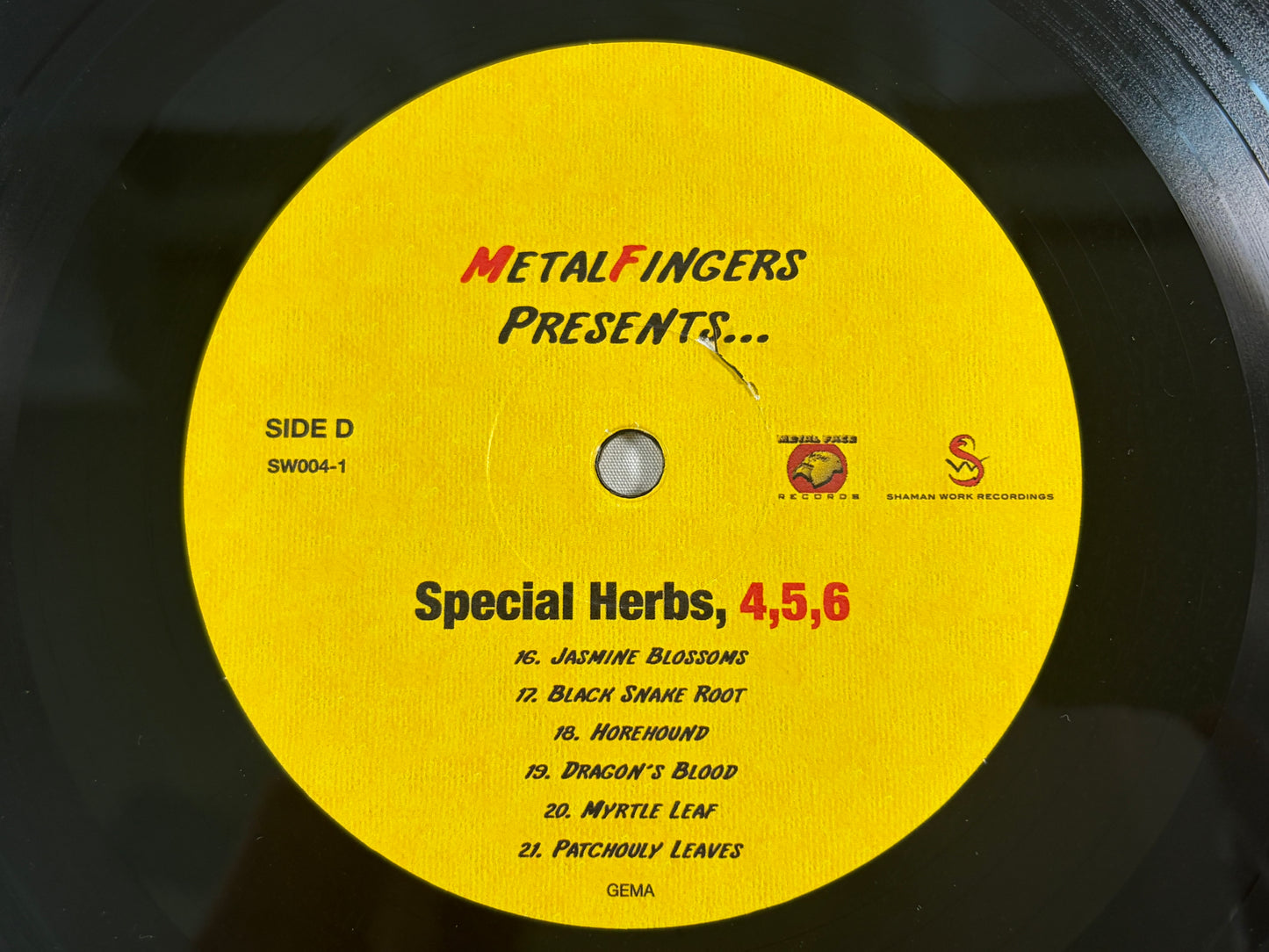 Metal Fingers MF DOOM Special Herbs 4, 5, 6 2003 Germany 2xLP Vinyl Gatefold Original Pressing