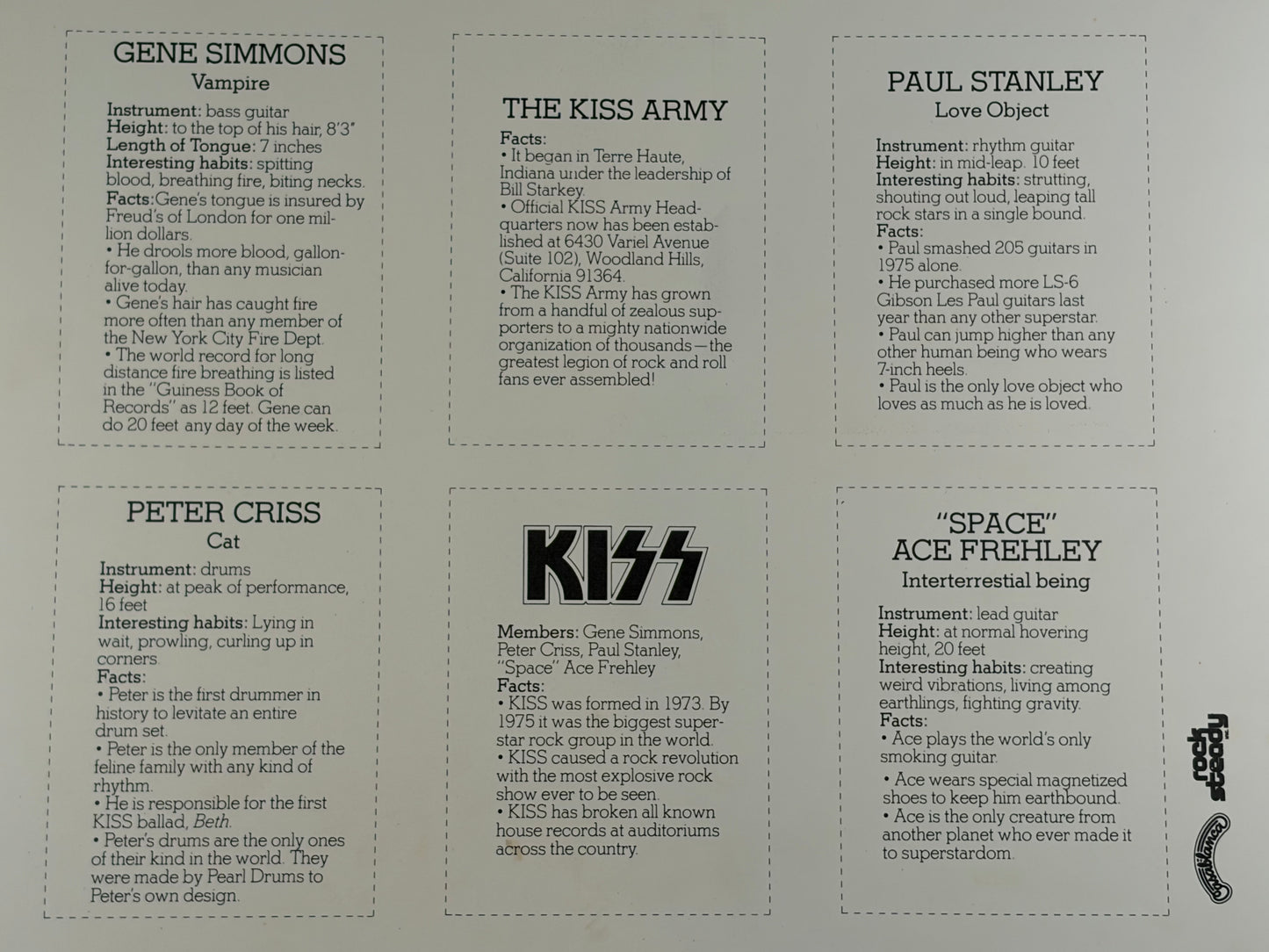 KISS The Originals VIP5501-3 1977 Japan Original 3LP Vinyl Box Set Victor Pressing with Inserts