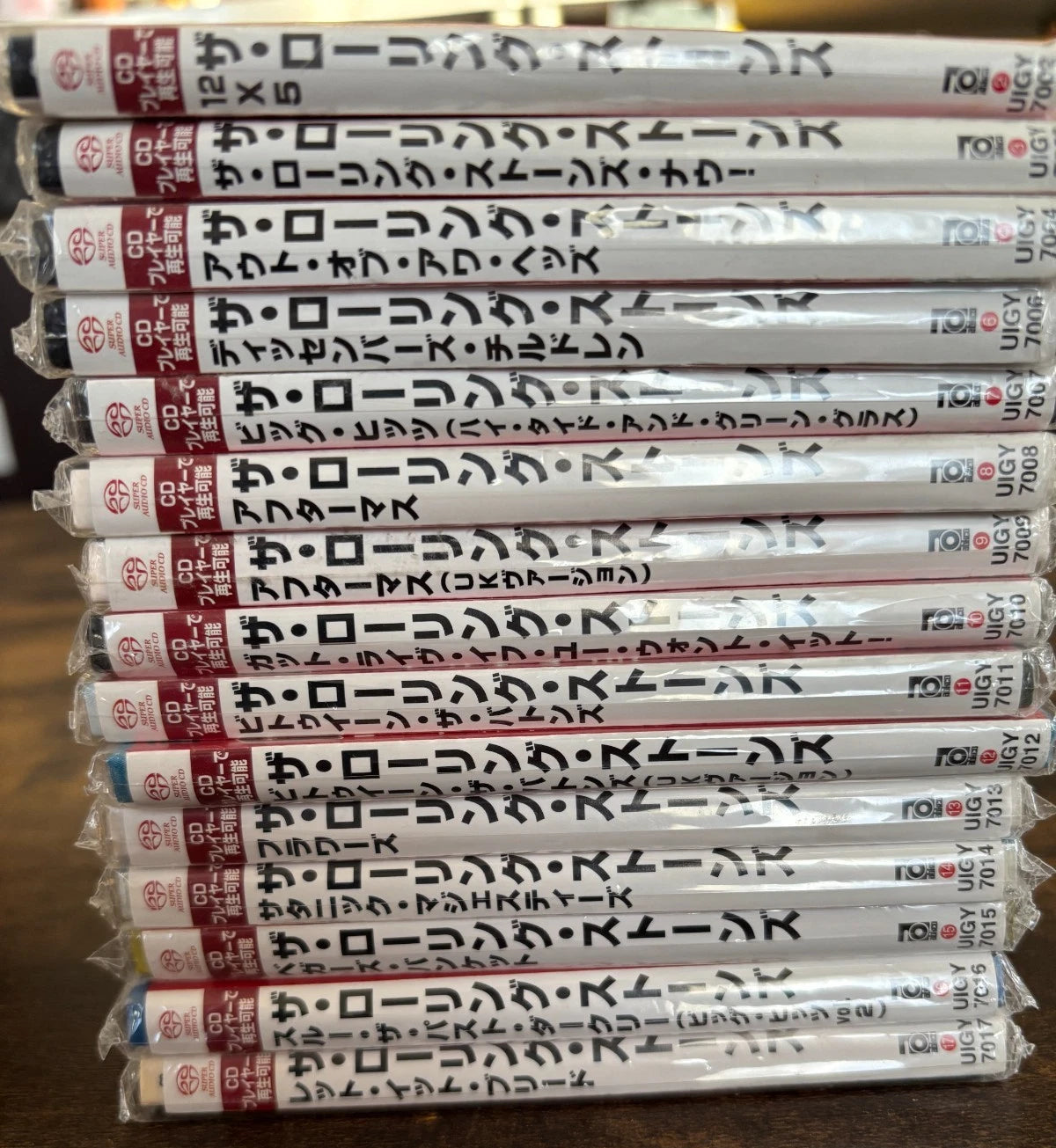 The Rolling Stones SACD Hybrid Remastered 15CD Japan w/ OBI Set ABKCO Digipak Limited Edition