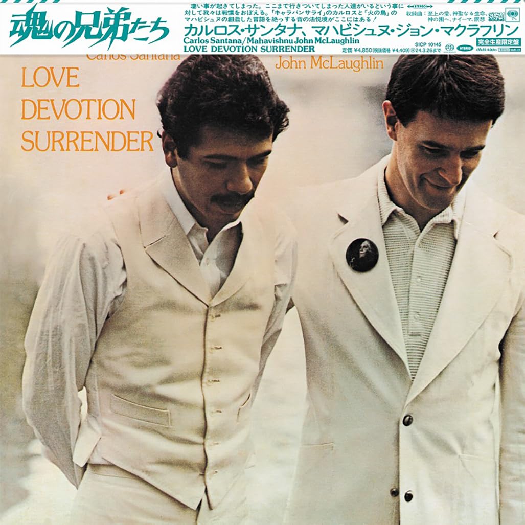 Carlos Santana / John McLaughlin – Love Devotion Surrender (Japan Edition 2023 SACD, Remastered, Reissue, SICP 10145, Sony Records Int'l)