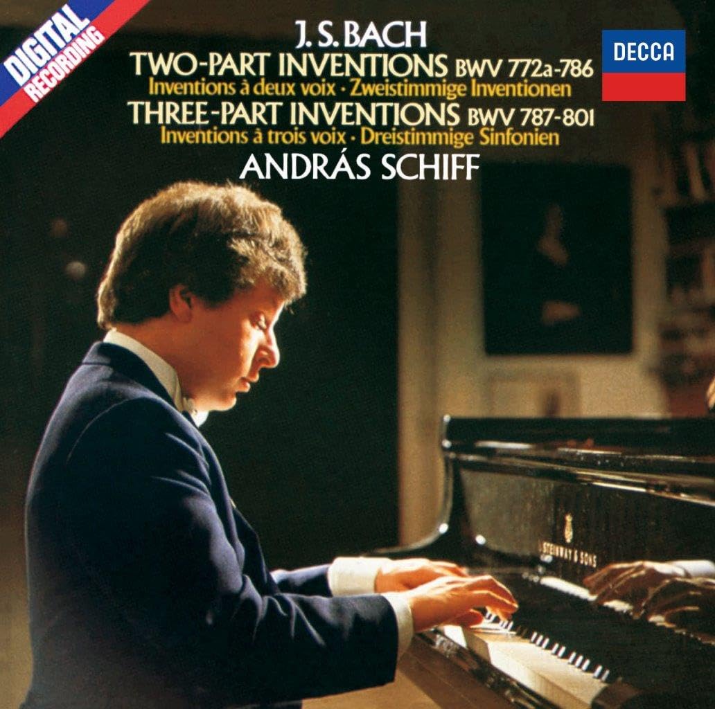 Andras Schiff – J.S. Bach: 2 & 3 Part Inventions Etc. (2025 UHQCD, UCCD-46011, Universal Music)