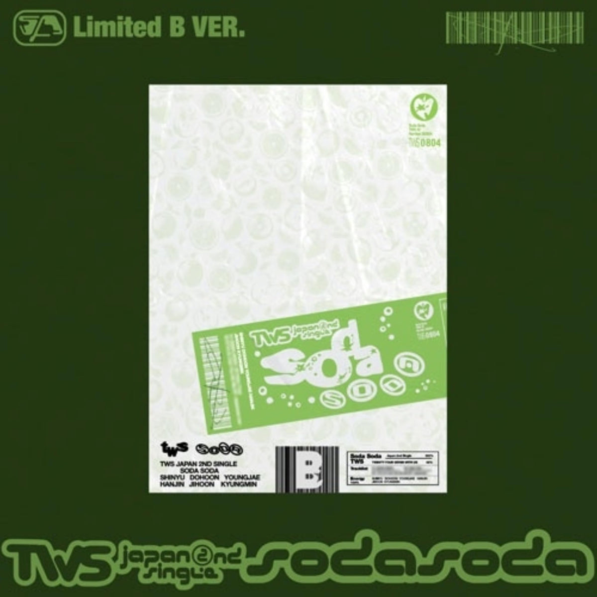 TWS – SODA SODA (2026 CD, TYCT-39335, Universal Music)