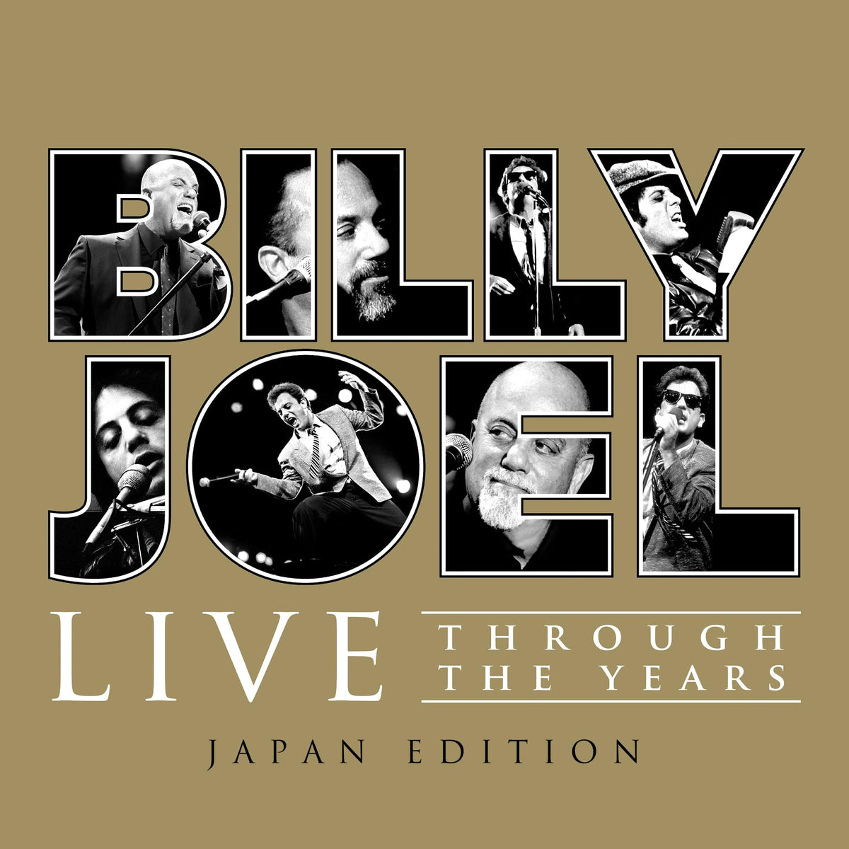 Billy Joel – Live Through The Years (Japan Edition) (Japan Edition 2023 Blu-spec CD2, Remastered, Compilation, SICP-31669~70, Sony Records Int'l)