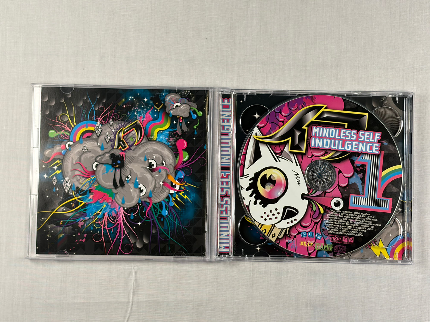 Mindless Self Indulgence IF Japan Deluxe Edition 2CD 2009 Vinyl Junkie Recordings w/ OBI