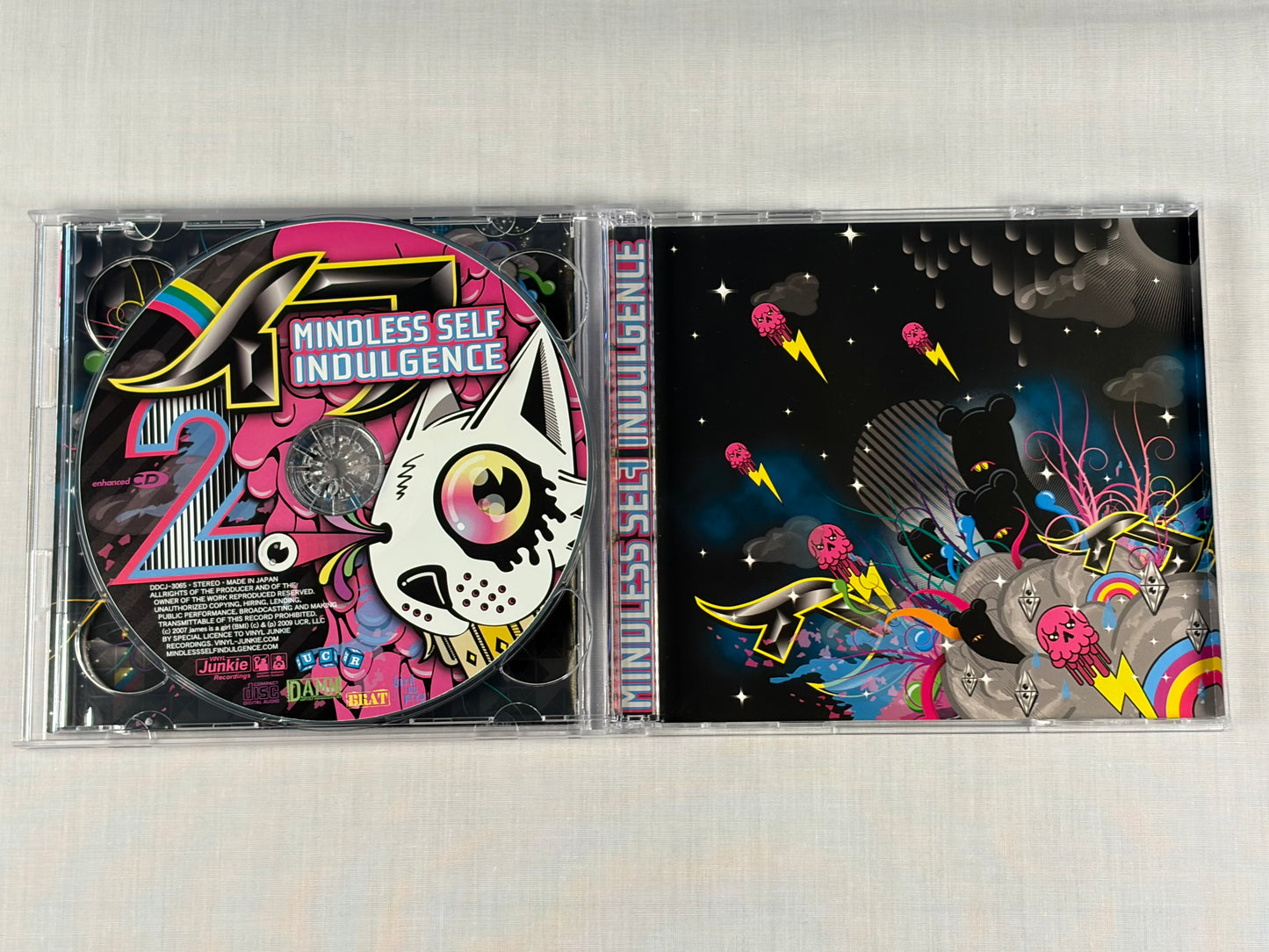 Mindless Self Indulgence IF Japan Deluxe Edition 2CD 2009 Vinyl Junkie Recordings w/ OBI