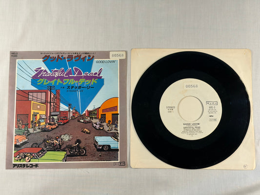 Grateful Dead – Good Lovin' / Stagger Lee (Japan Edition, 1978 7" Vinyl, 6RS-5, Promo Sample)
