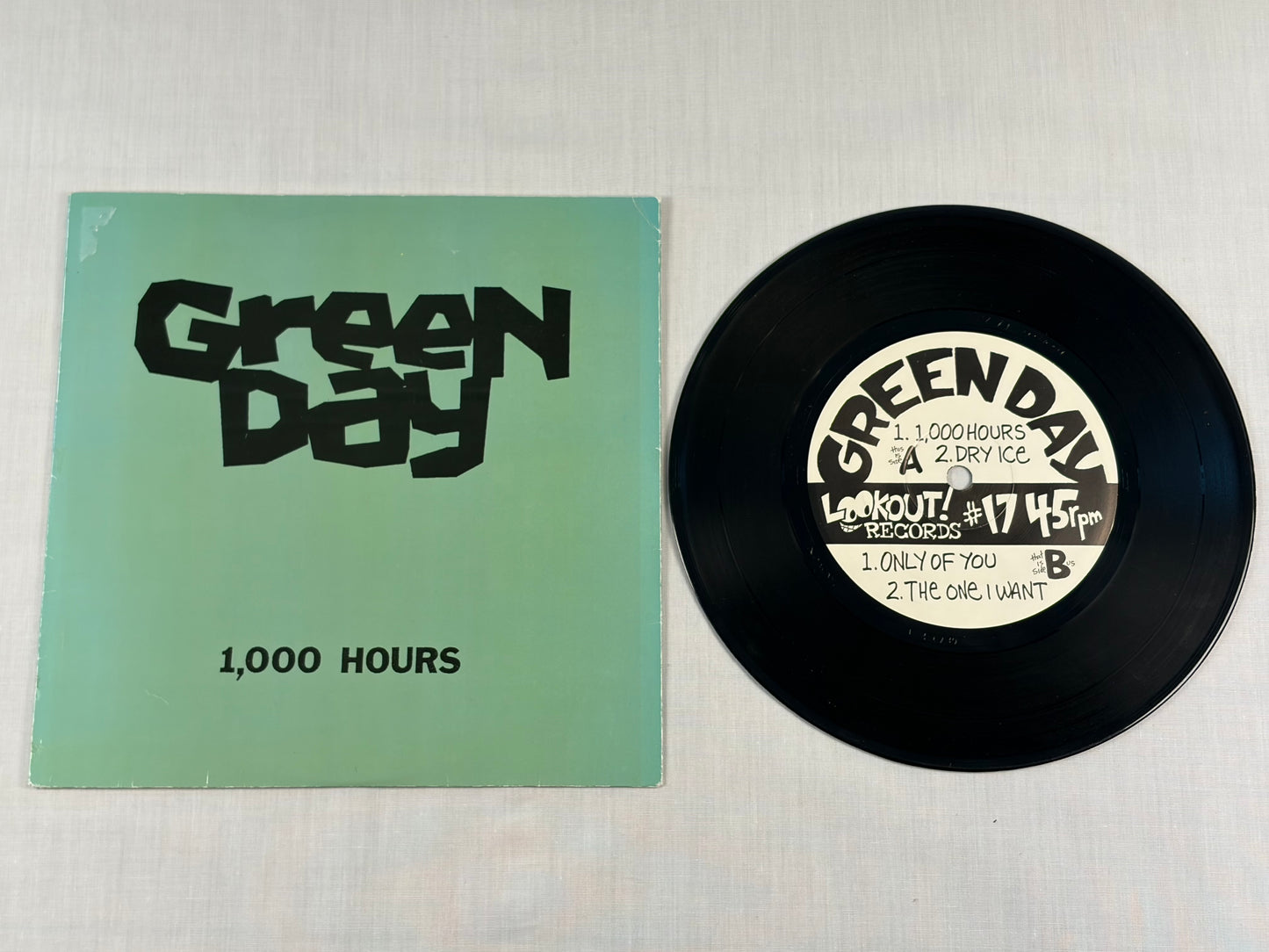Green Day 4 Vinyl Set Lookout Records 39 Smooth Kerplunk Slappy 1000 Hours OG Rare Pack