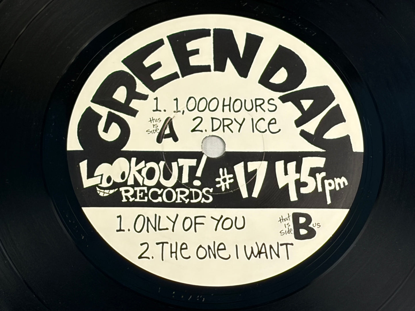 Green Day 4 Vinyl Set Lookout Records 39 Smooth Kerplunk Slappy 1000 Hours OG Rare Pack