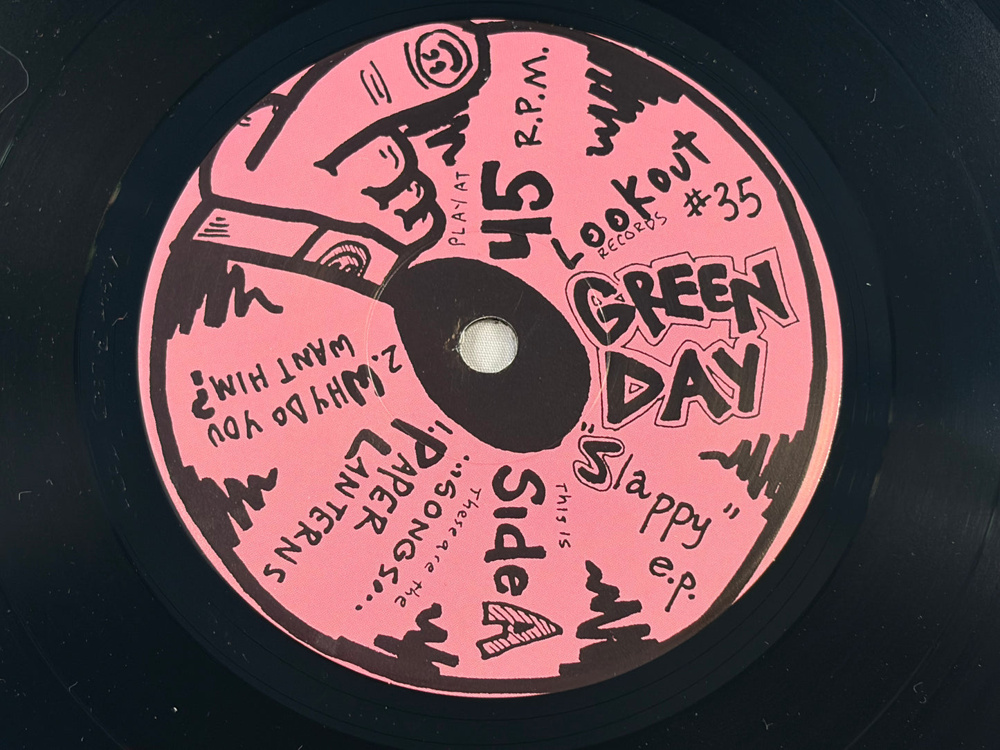 Green Day 4 Vinyl Set Lookout Records 39 Smooth Kerplunk Slappy 1000 Hours OG Rare Pack