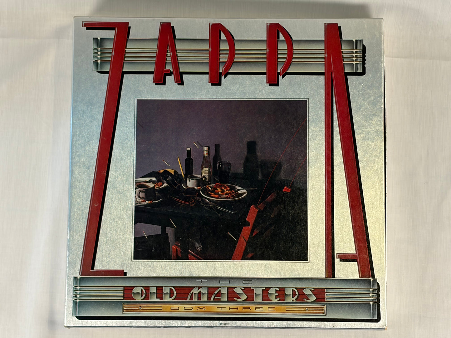 Frank Zappa Old Masters Box Three 8 Title 9 LP Vinyl Box Set 1987 Roxy Zoot Apostrophe