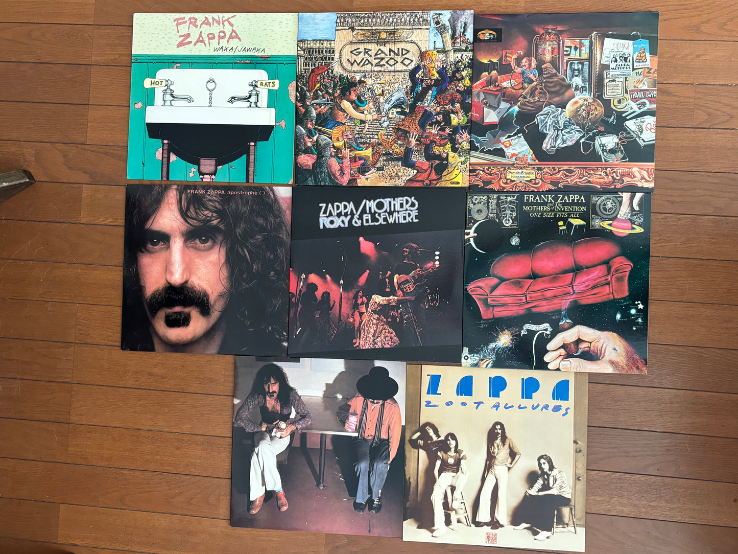 Frank Zappa Old Masters Box Three 8 Title 9 LP Vinyl Box Set 1987 Roxy Zoot Apostrophe