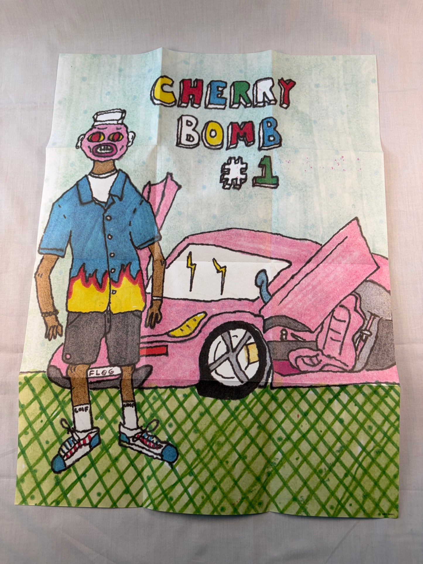 Tyler The Creator Cherry Bomb 2015 US Original CD Odd Future Sony Music Official Hip Hop Rap Album