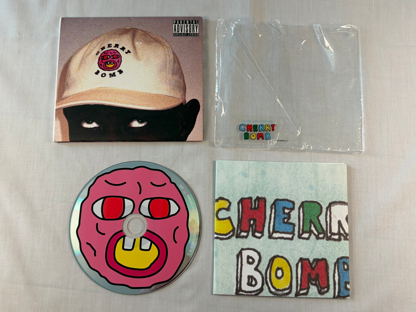 Tyler The Creator Cherry Bomb 2015 US Original CD Odd Future Sony Music Official Hip Hop Rap Album