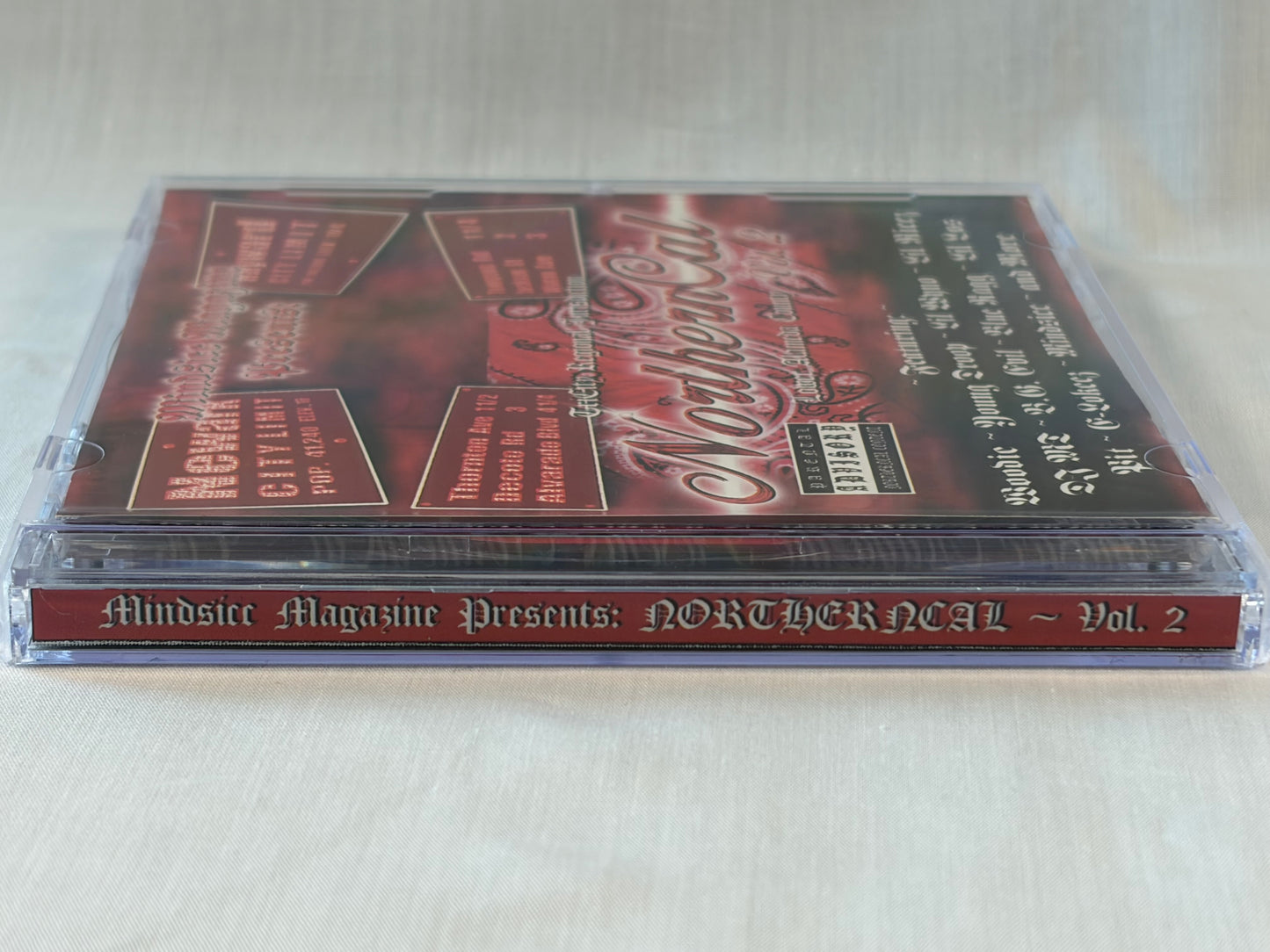 Northern Cal Vol.2 Various Artists Woodie Young Droop Mindsicc 2002 Original Rap CD Bay Area G Rap