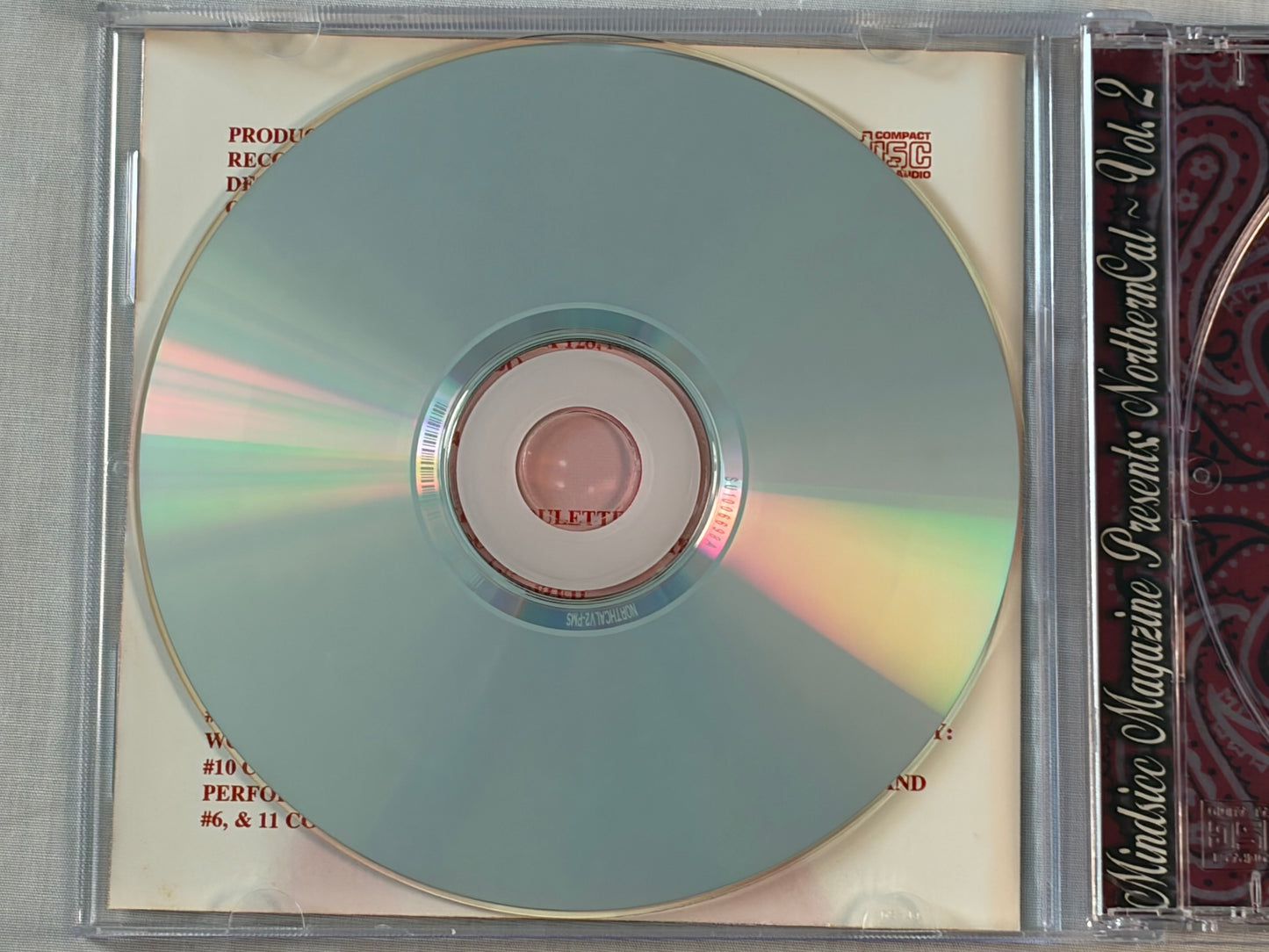 Northern Cal Vol.2 Various Artists Woodie Young Droop Mindsicc 2002 Original Rap CD Bay Area G Rap