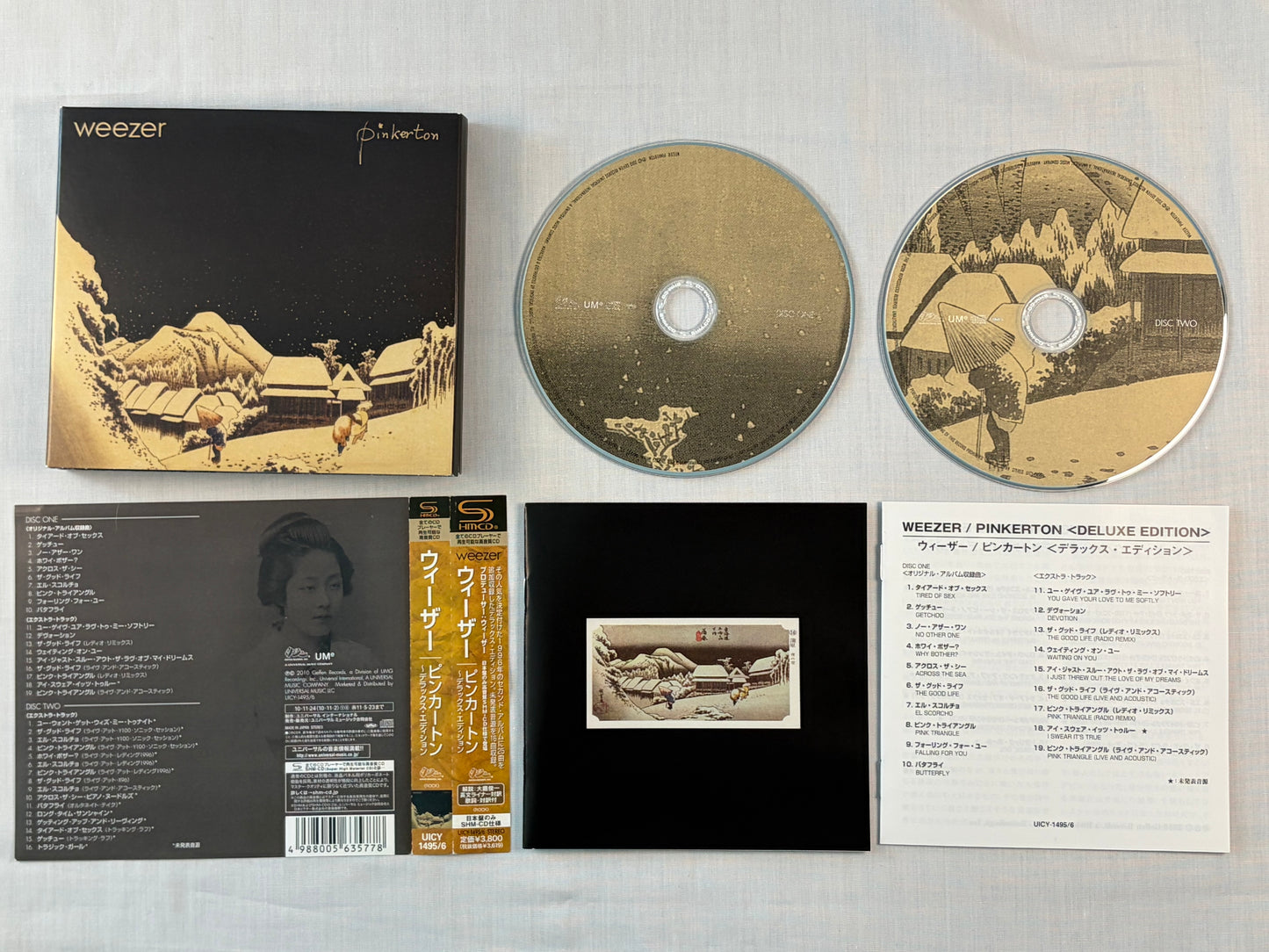 Weezer – Pinkerton (Deluxe Edition, 2010 2SHM-CD, UICY-1495/6, Digipak, w/ Obi)