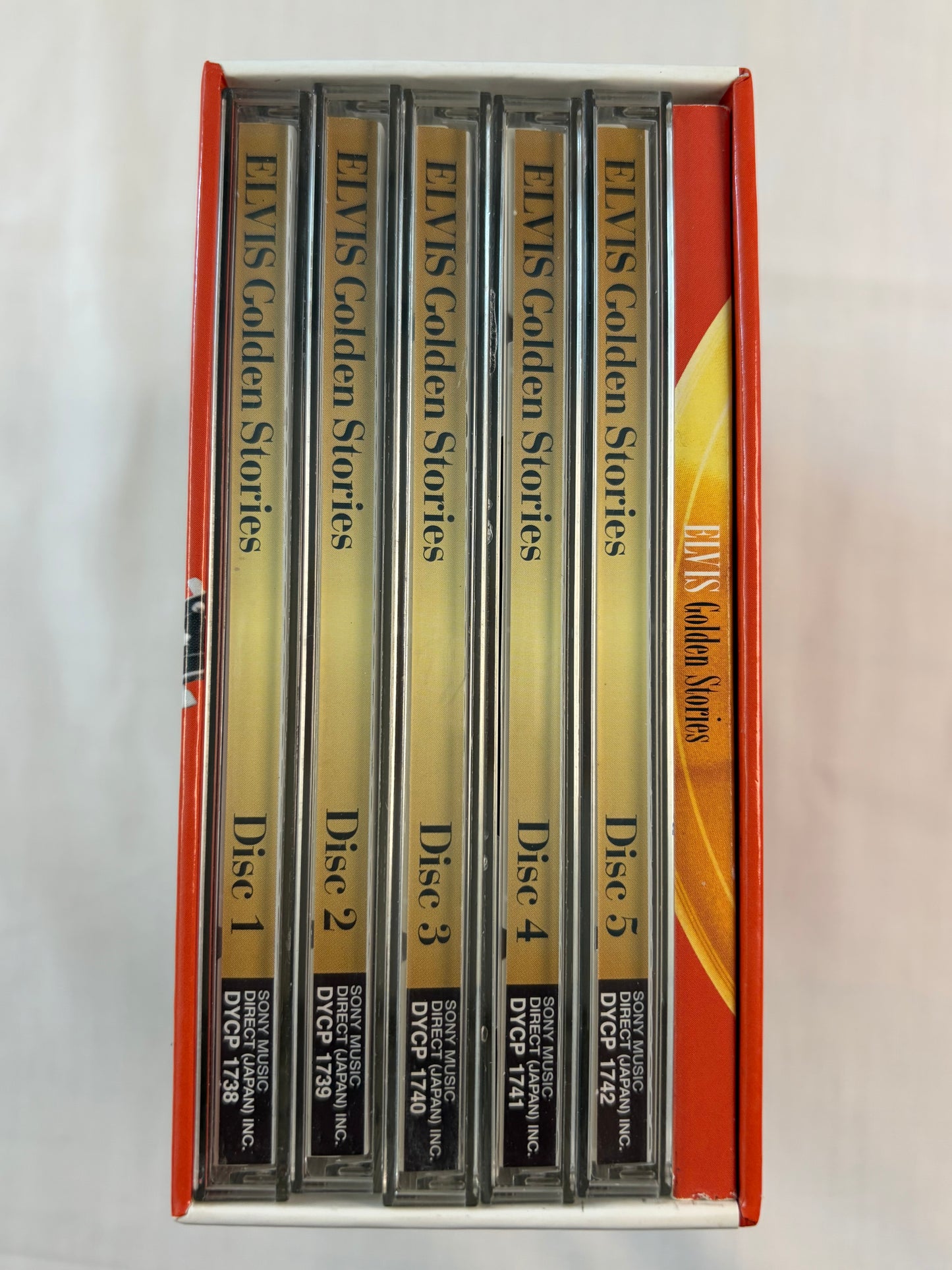 Elvis Presley Golden Stories 5CD Box Set 2011 Sony Music Japan Official Compilation DYCP1738