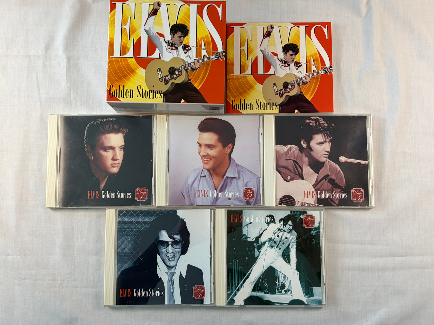 Elvis Presley Golden Stories 5CD Box Set 2011 Sony Music Japan Official Compilation DYCP1738