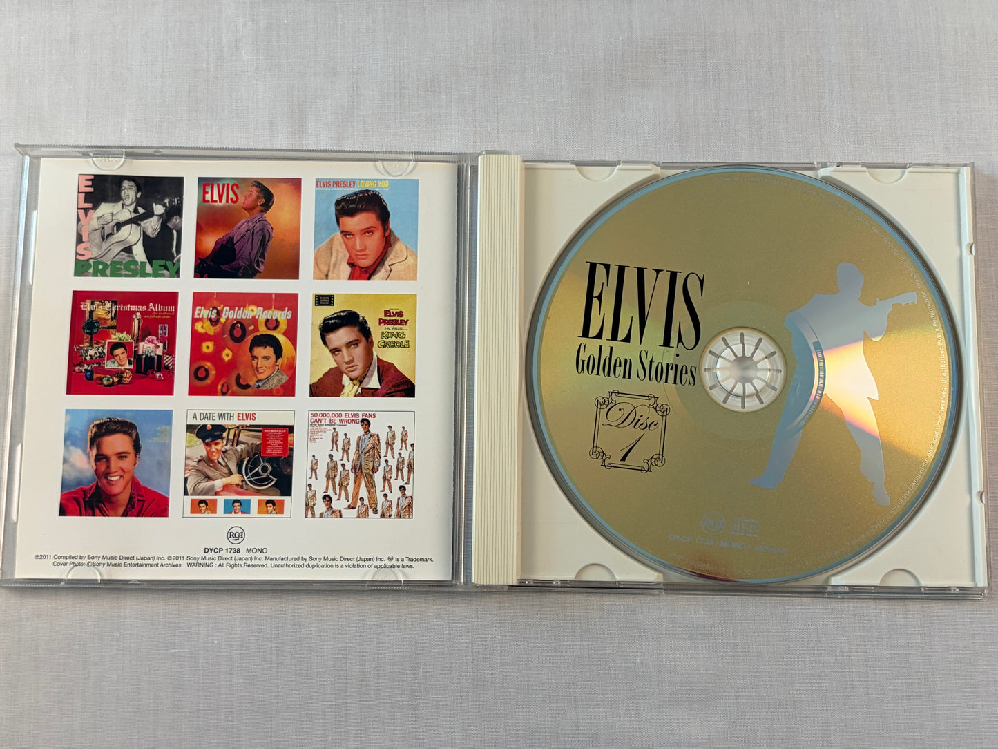 Elvis Presley Golden Stories 5CD Box Set 2011 Sony Music Japan Official Compilation DYCP1738