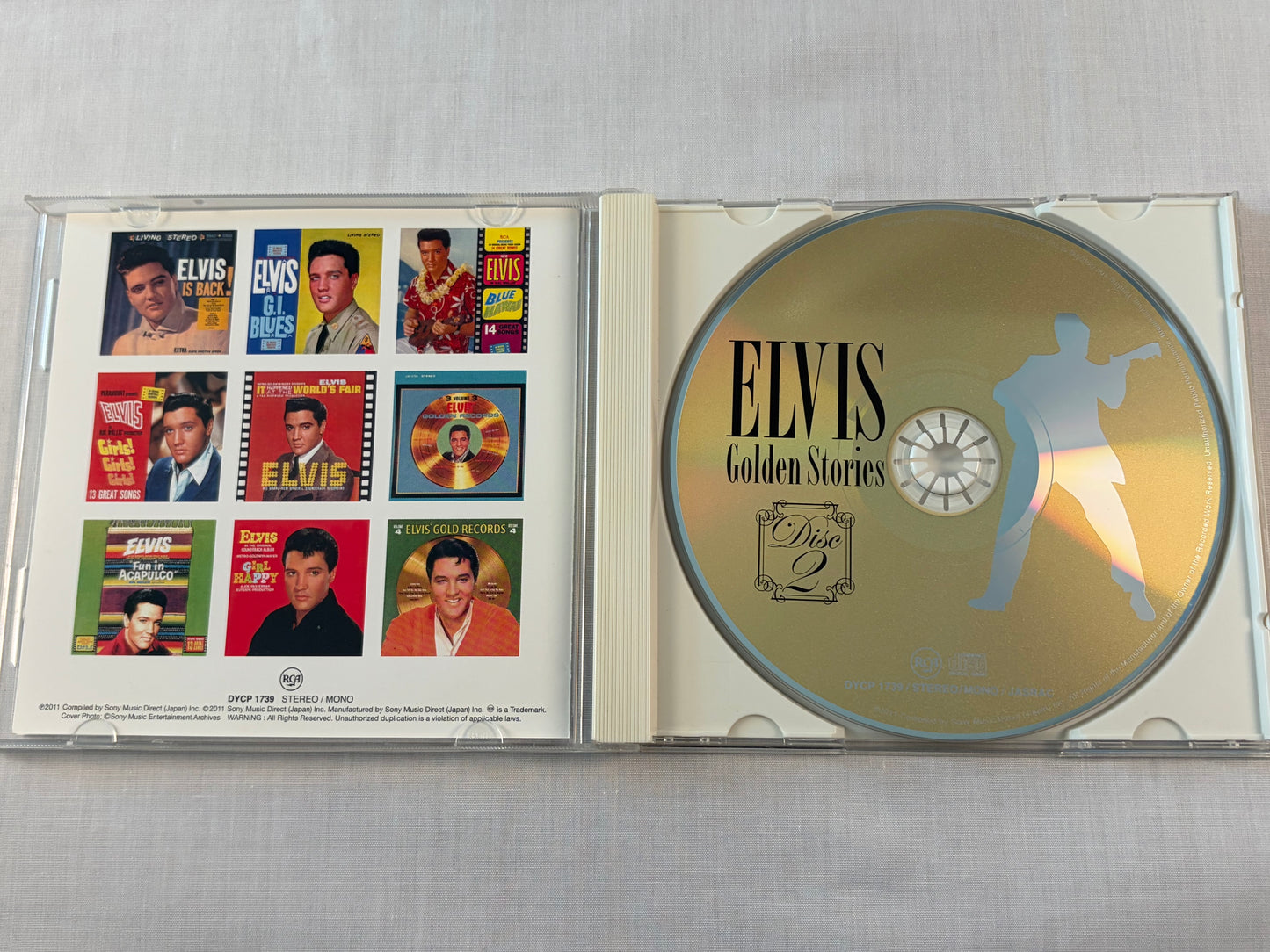 Elvis Presley Golden Stories 5CD Box Set 2011 Sony Music Japan Official Compilation DYCP1738