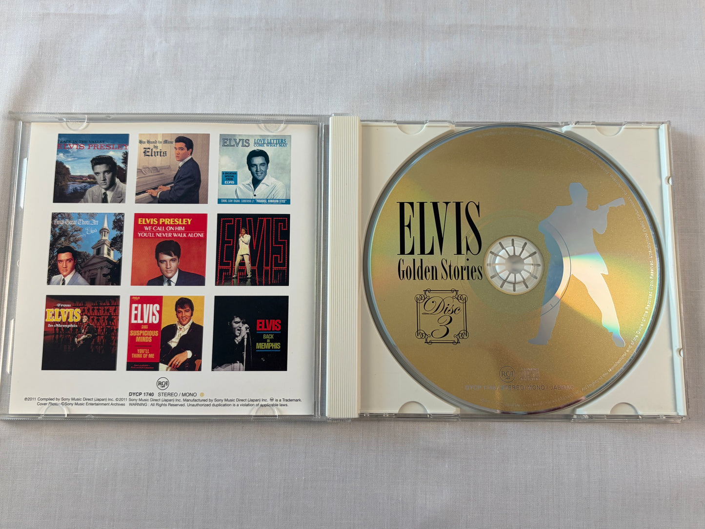 Elvis Presley Golden Stories 5CD Box Set 2011 Sony Music Japan Official Compilation DYCP1738