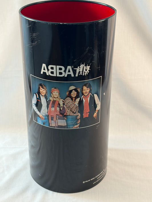 ABBA Vintage Waste Basket Umbrella Stand HAKUCHO Official 1980s Merchandise