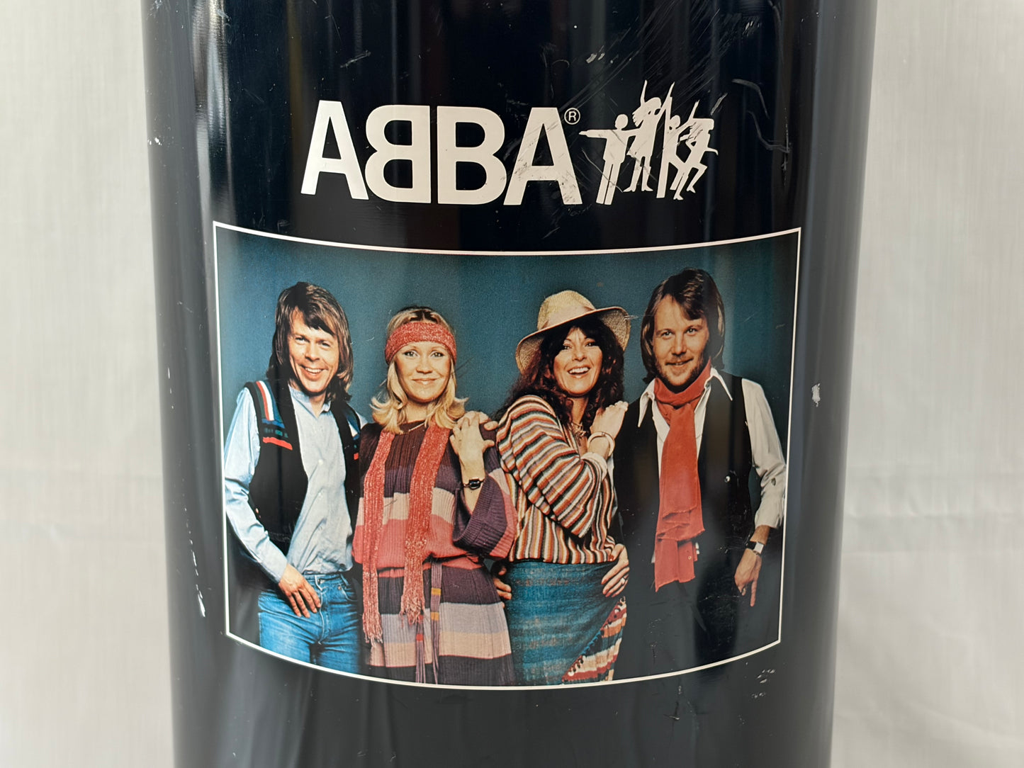 ABBA Vintage Waste Basket Umbrella Stand HAKUCHO Official 1980s Merchandise
