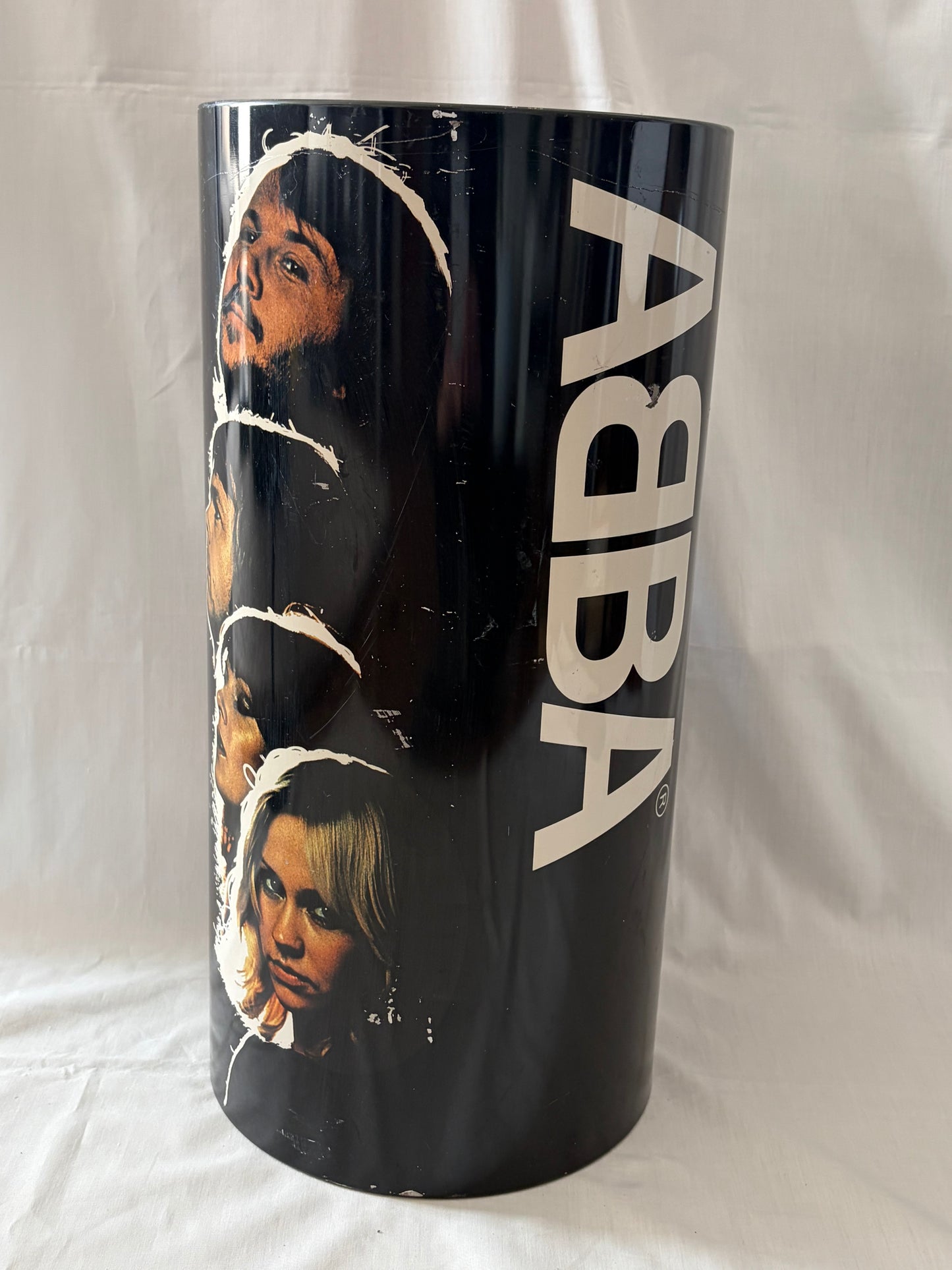 ABBA Vintage Waste Basket Umbrella Stand HAKUCHO Official 1980s Merchandise