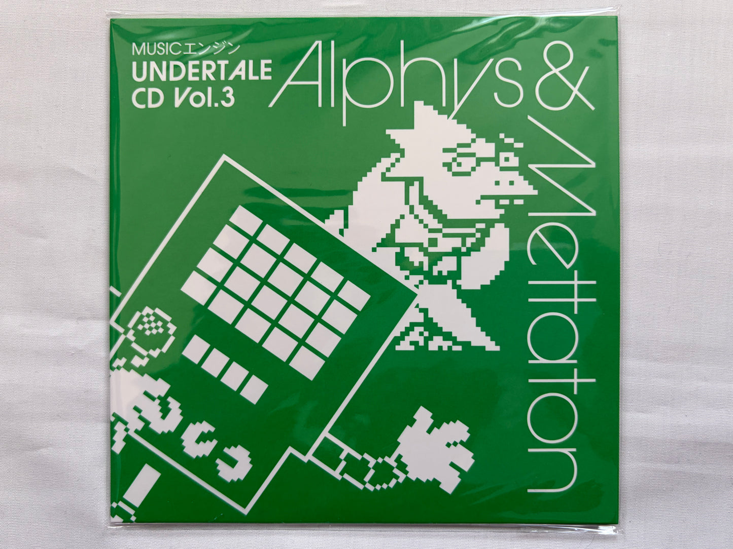 UNDERTALE Music Engine CD Vol.1-6 Complete Set Official Soundtrack with 6 Bonus Hologram Cards