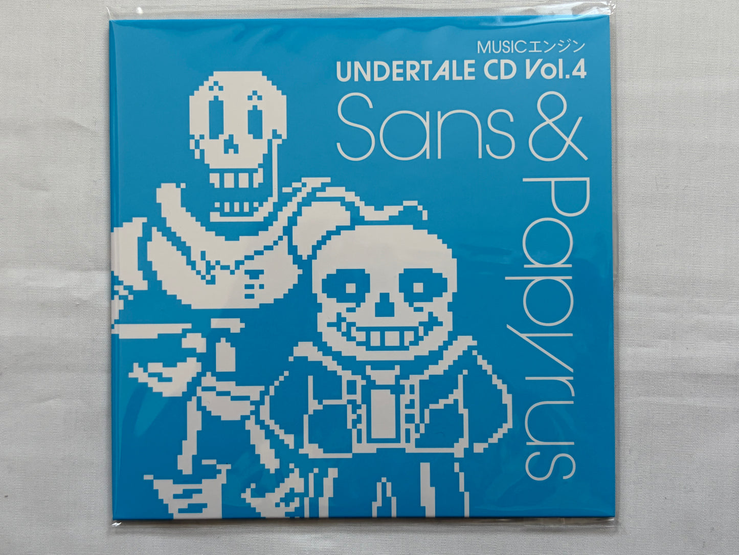 UNDERTALE Music Engine CD Vol.1-6 Complete Set Official Soundtrack with 6 Bonus Hologram Cards