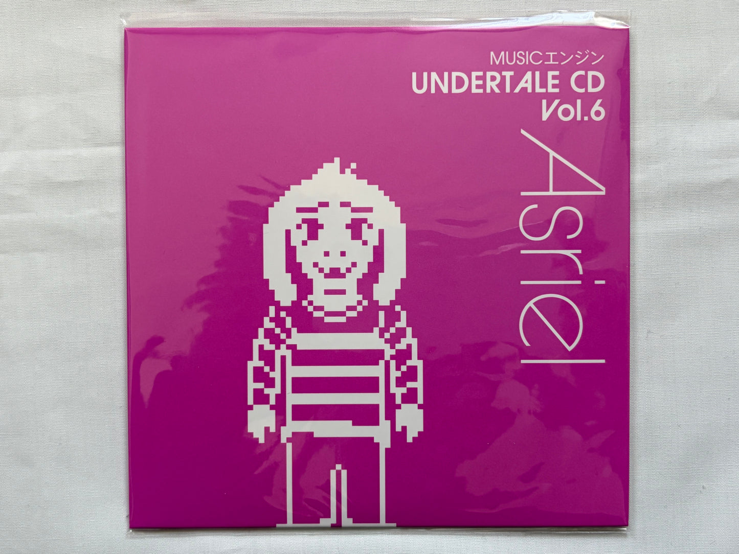 UNDERTALE Music Engine CD Vol.1-6 Complete Set Official Soundtrack with 6 Bonus Hologram Cards