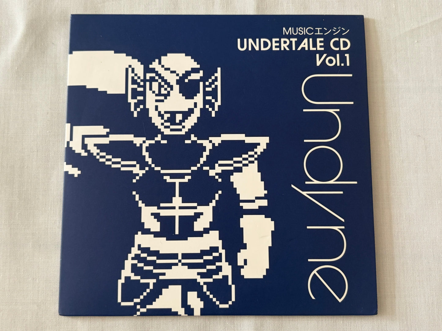 UNDERTALE Music Engine CD Vol.1-4 Complete Set Official Video Game Soundtrack
