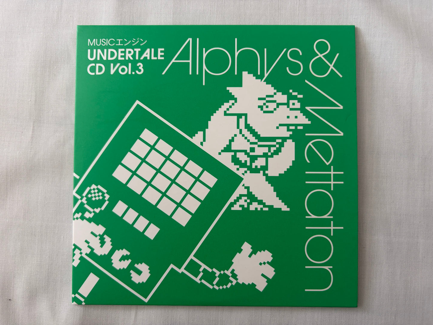 UNDERTALE Music Engine CD Vol.1-4 Complete Set Official Video Game Soundtrack