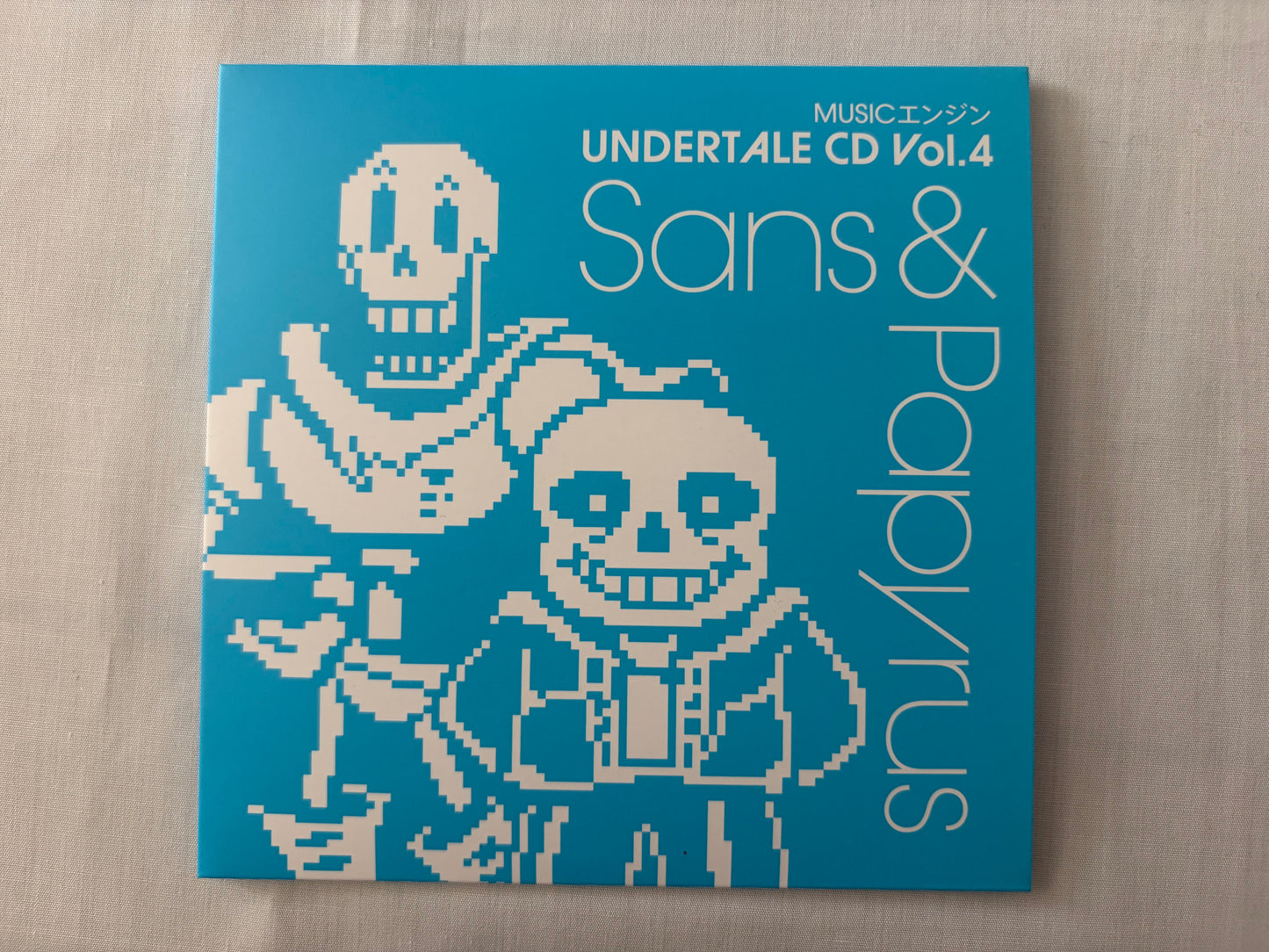 UNDERTALE Music Engine CD Vol.1-5 Complete Set Official Video Game Soundtrack