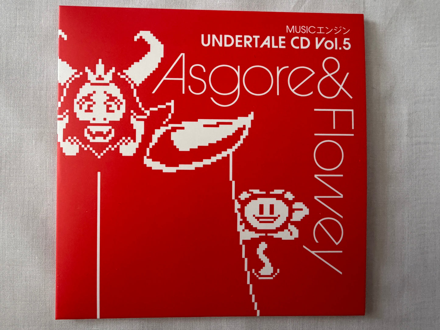 UNDERTALE Music Engine CD Vol.1-5 Complete Set Official Video Game Soundtrack