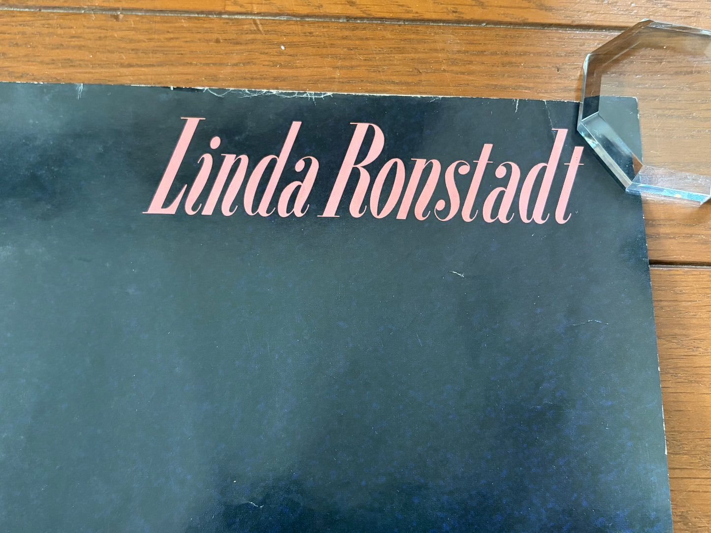 Linda Ronstadt 1977 Original Promo Poster Asylum Records Warner Pioneer A1 Size Vintage Official