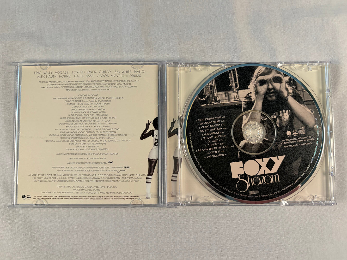 Foxy Shazam Self Titled CD 2010 US Pressing Sire Records Unstoppable Alternative Rock