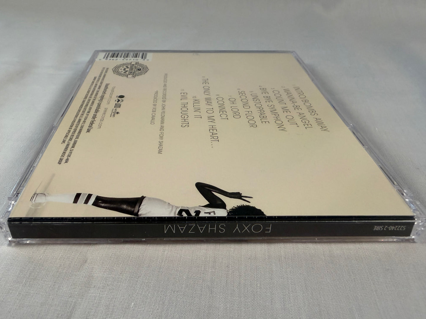 Foxy Shazam Self Titled CD 2010 US Pressing Sire Records Unstoppable Alternative Rock