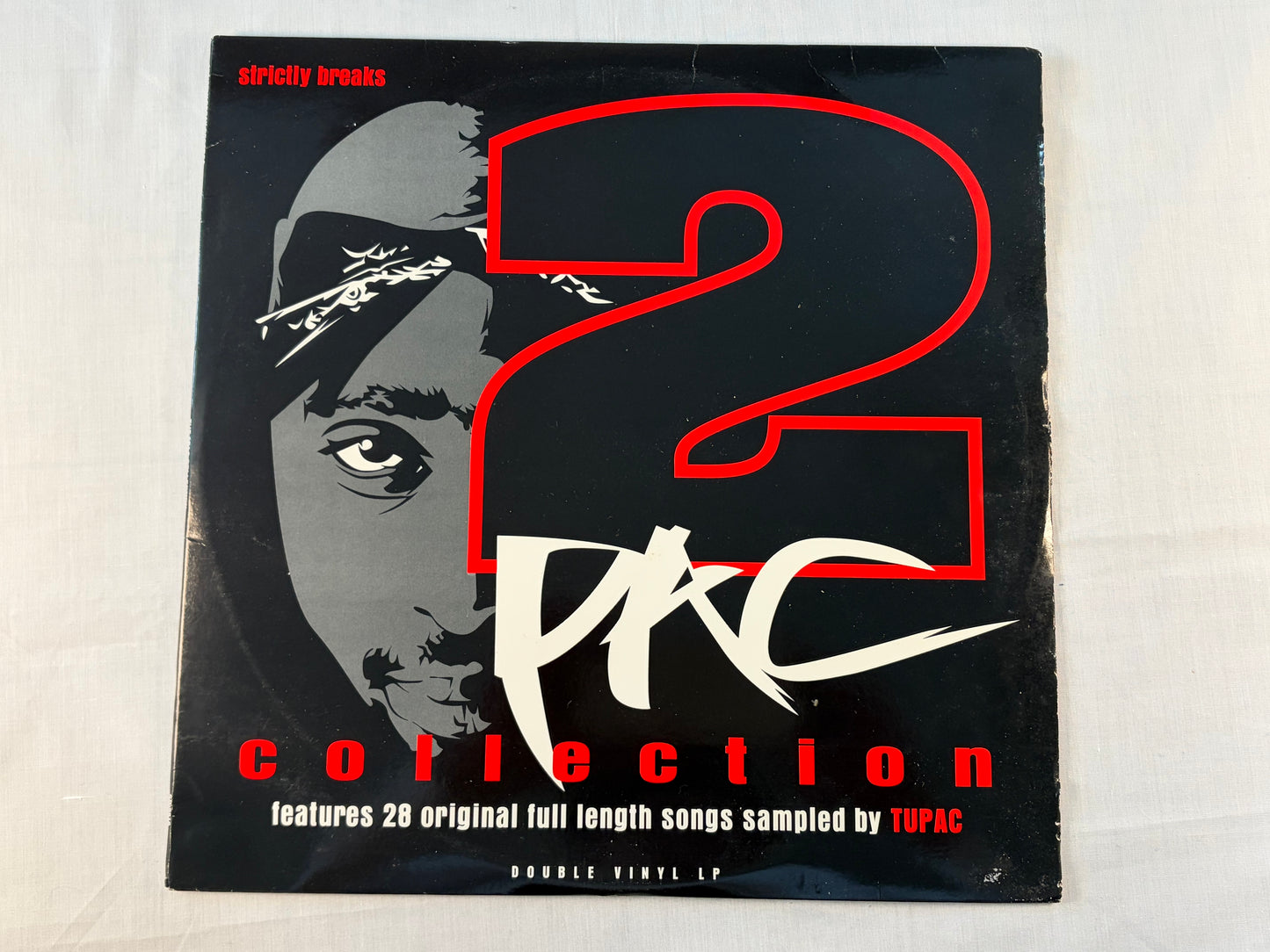 The 2Pac Collection Strictly Breaks 2005 2LP Vinyl DJ Sample Sources Tupac Shakur Funk Soul