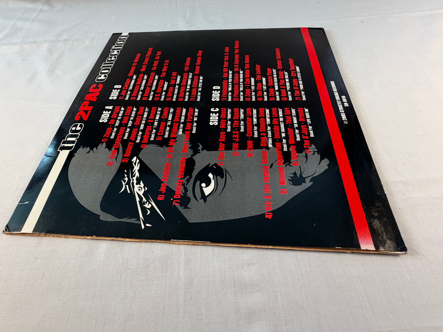 The 2Pac Collection Strictly Breaks 2005 2LP Vinyl DJ Sample Sources Tupac Shakur Funk Soul