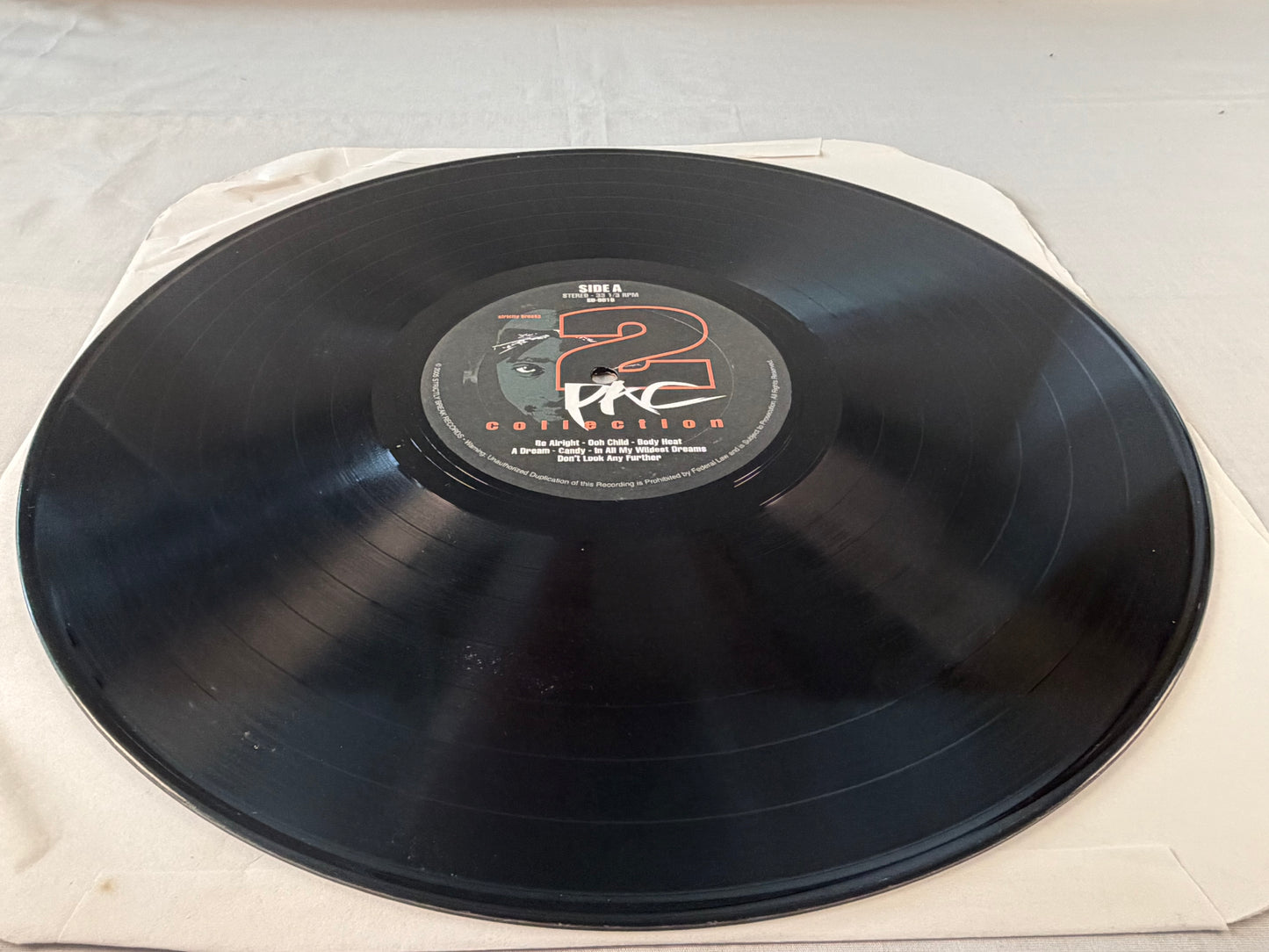 The 2Pac Collection Strictly Breaks 2005 2LP Vinyl DJ Sample Sources Tupac Shakur Funk Soul