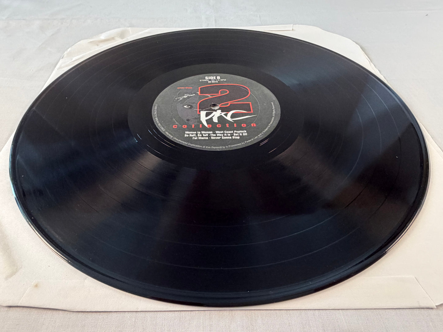 The 2Pac Collection Strictly Breaks 2005 2LP Vinyl DJ Sample Sources Tupac Shakur Funk Soul