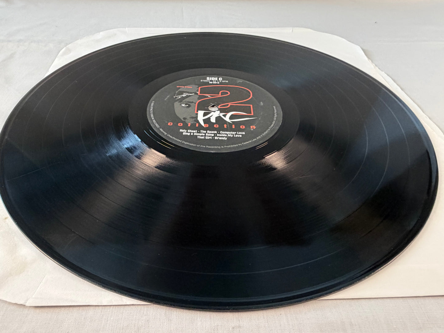 The 2Pac Collection Strictly Breaks 2005 2LP Vinyl DJ Sample Sources Tupac Shakur Funk Soul