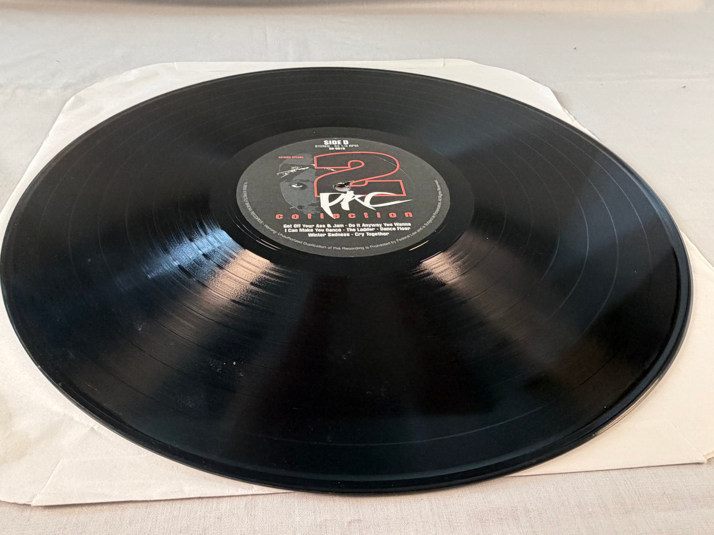 The 2Pac Collection Strictly Breaks 2005 2LP Vinyl DJ Sample Sources Tupac Shakur Funk Soul