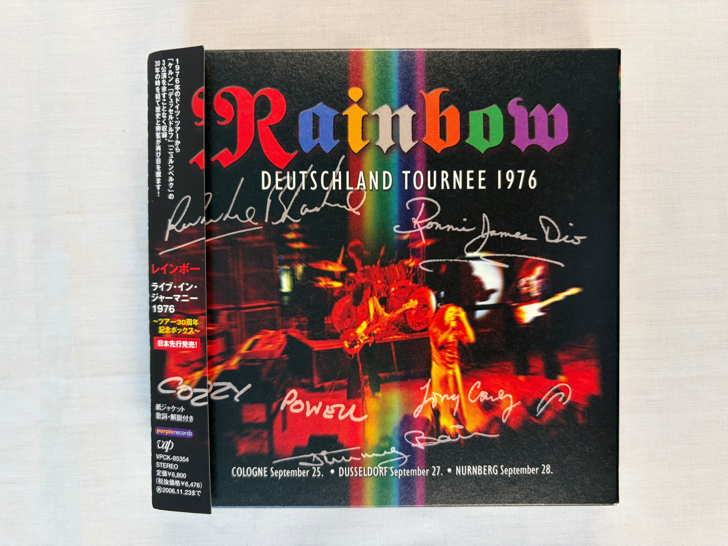 Rainbow Deutschland Tournee 1976 Live in Germany 6CD Box Set w/ OBI Purple Records VPCK 85354